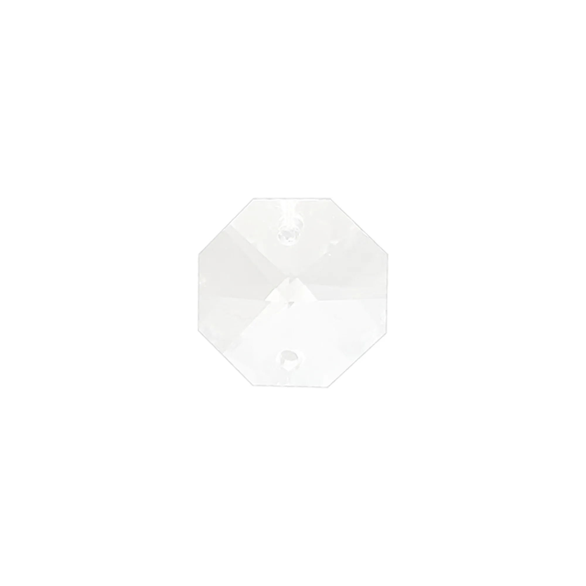 C50016  Crystal Octagon Without Ring 16mm